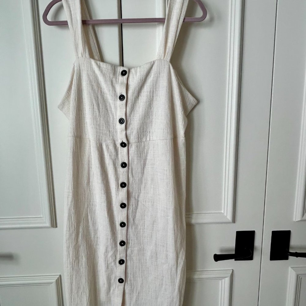 Nwt Madewell Texture & Thread Button-Front Tank D… - image 4